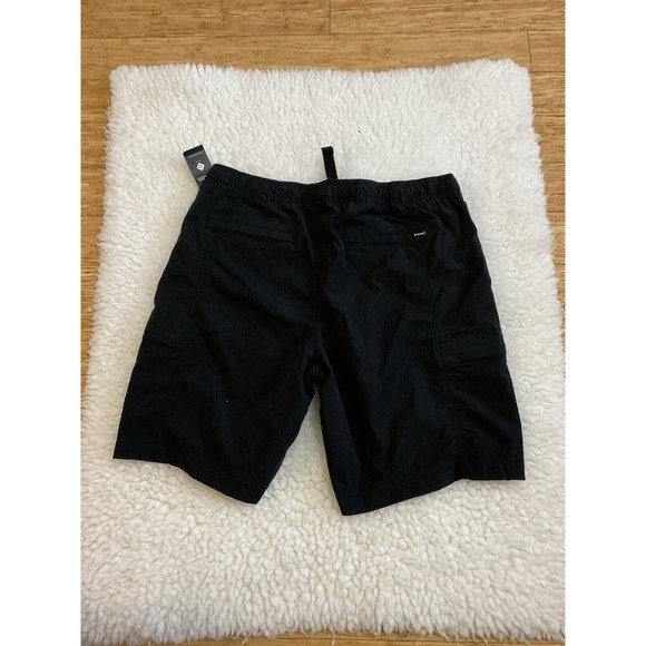 Union Native Spirit & Soul Men's Black Shorts Large Cargo Elastic waist New - Picture 6 of 10